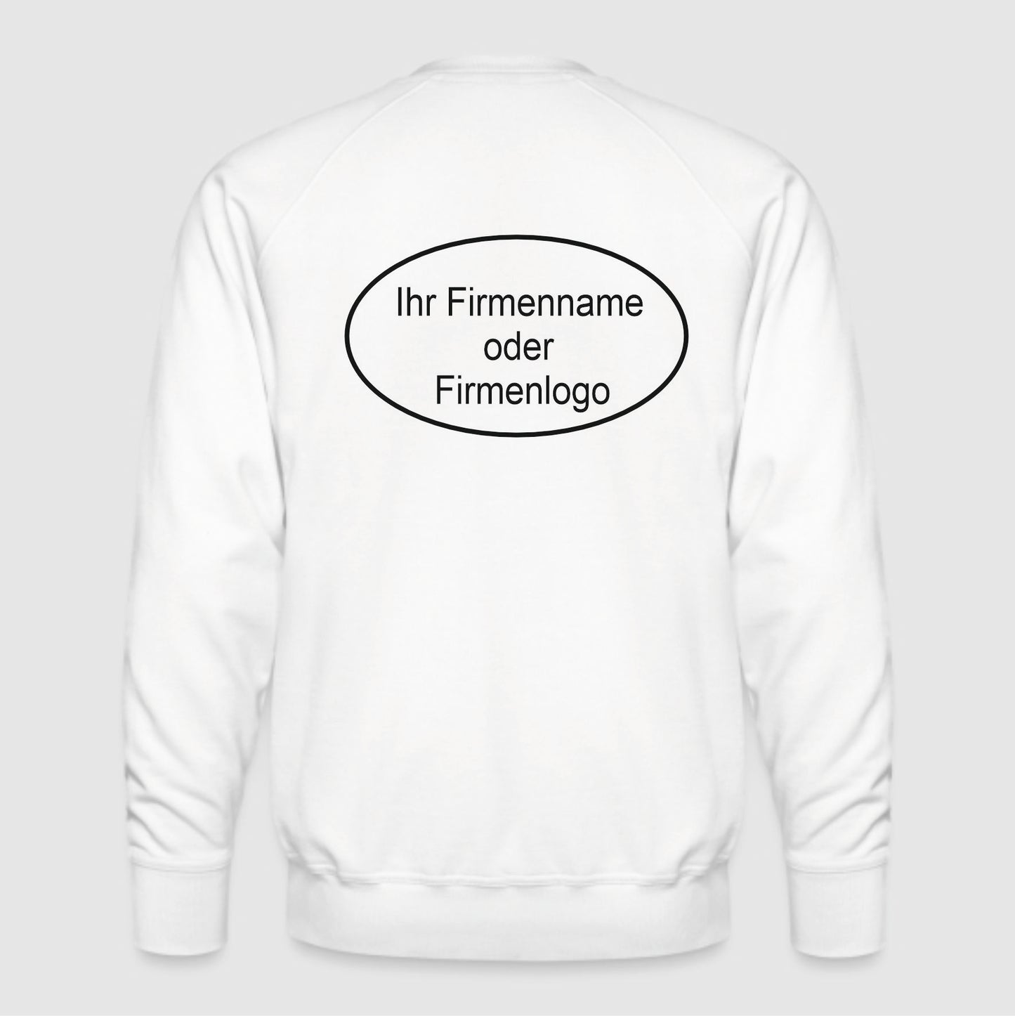 Pullover Sweatshirt mit Ihrem Firmenlogo