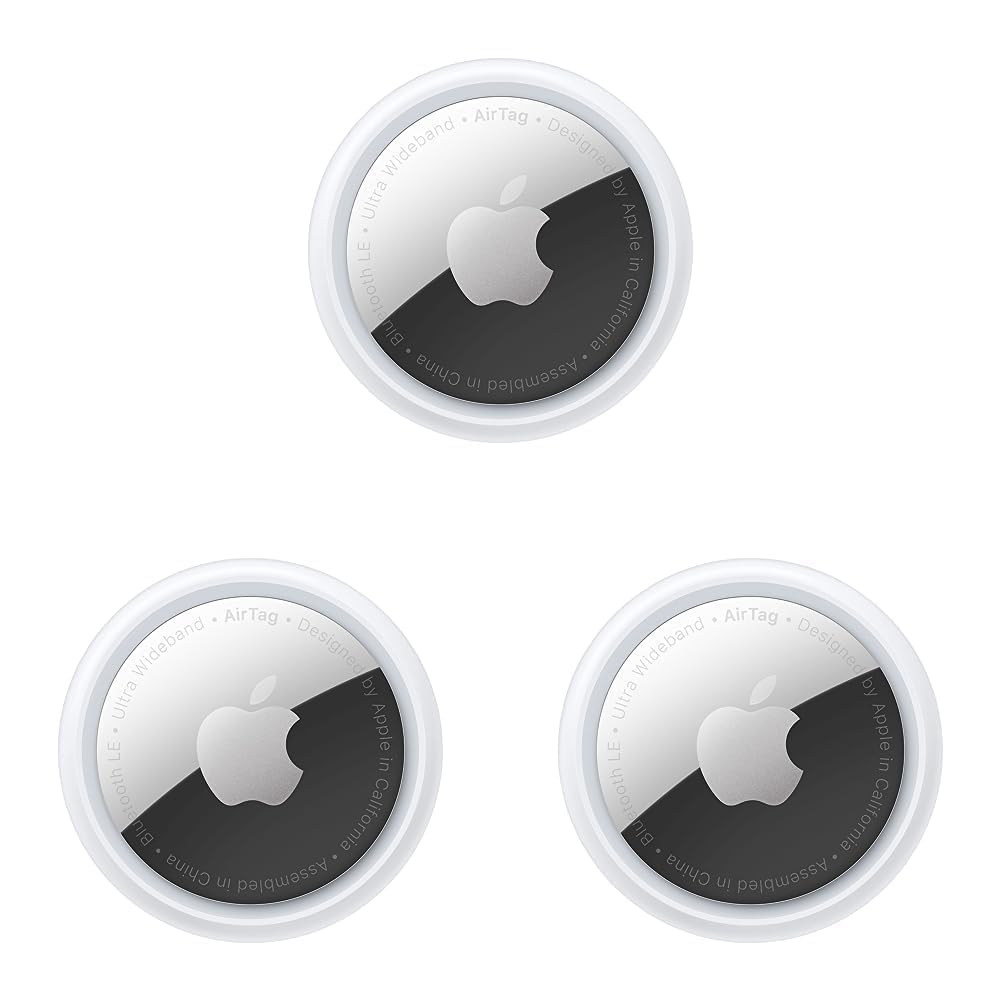 Apple AirTag - Finde und behalte Deine Sachen im Blick: Schlüssel, Geldbörsen, Gepäck, Rucksäcke und mehr. Einfaches Einrichten mit iPhone oder iPad. Austauschbare Batterie