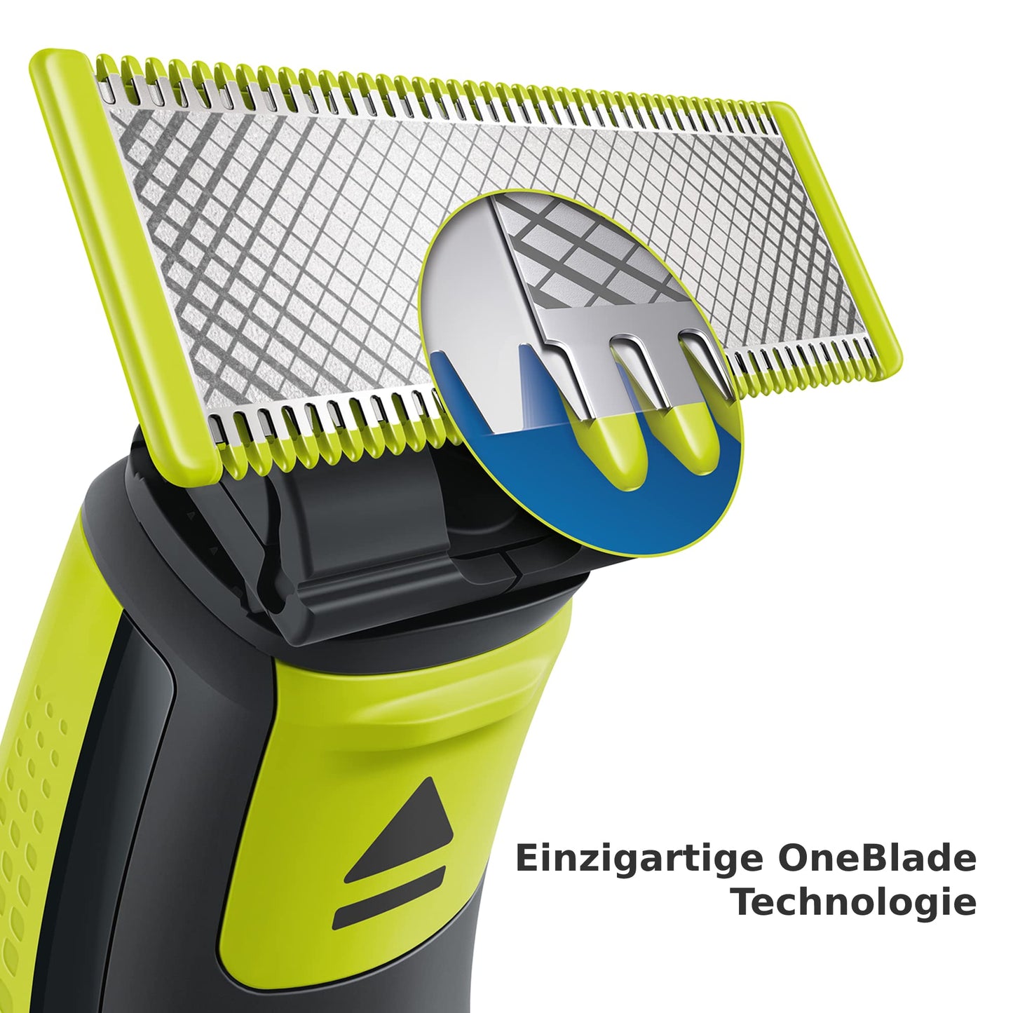 Philips OneBlade Ersatzklingen für alle OneBlade und OneBlade Pro Modelle (Modell QP220/50), Zweier-Pack
