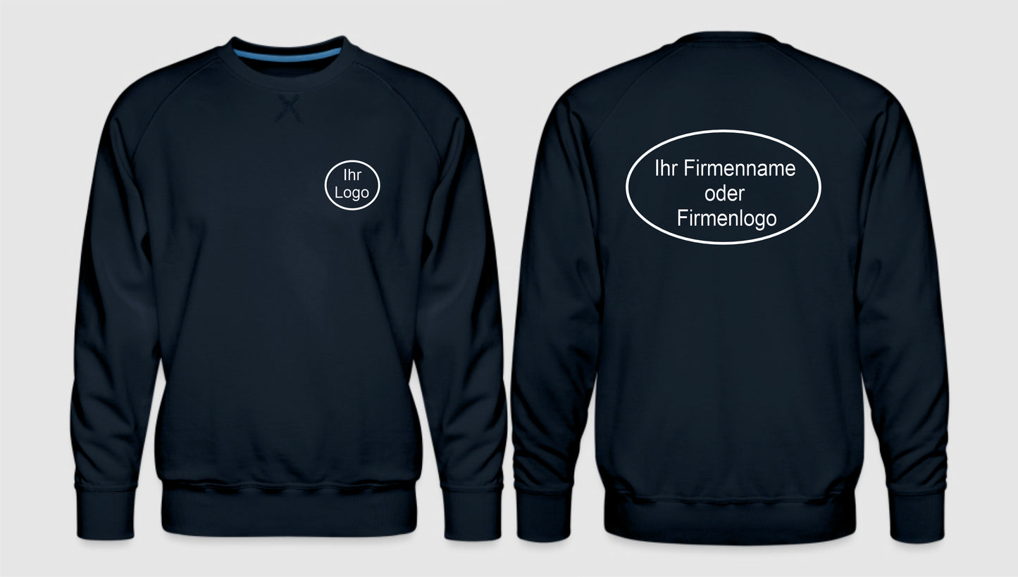 Pullover Sweatshirt mit Ihrem Firmenlogo