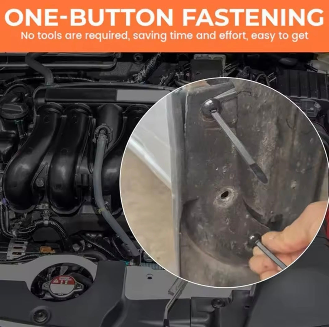 Universal-Kabelbinder-Schnalle aus Nylon, robuster Kabelbinderhalter mit Stift- und Knopf-Design