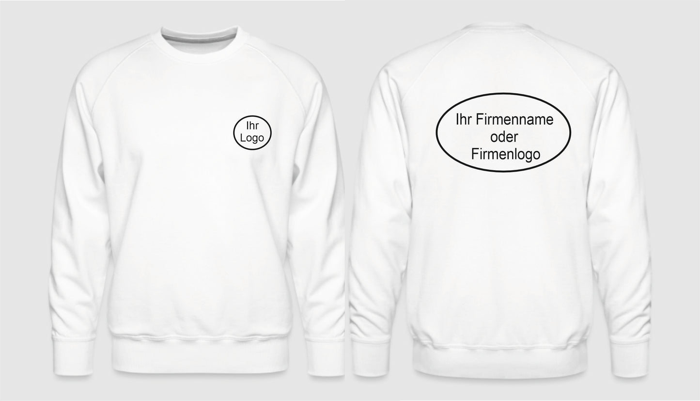 Pullover Sweatshirt mit Ihrem Firmenlogo